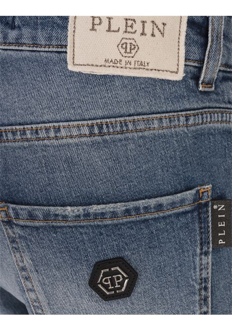 Philipp Plein Used Jeans Blue PHILIPP PLEIN | PAECMDT4105PDE004N24PP